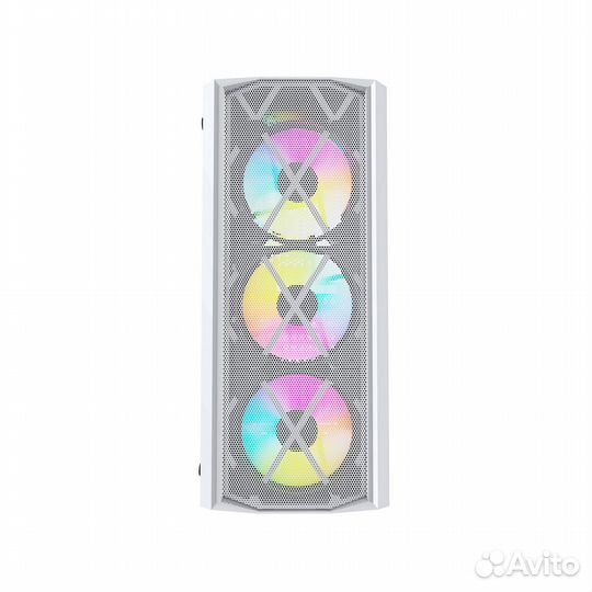 Корпус Powercase Rhombus X4 White cmrmw-L4