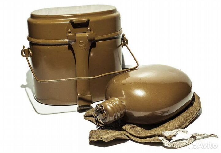 Армейские фляги и котелки СССР с хранения