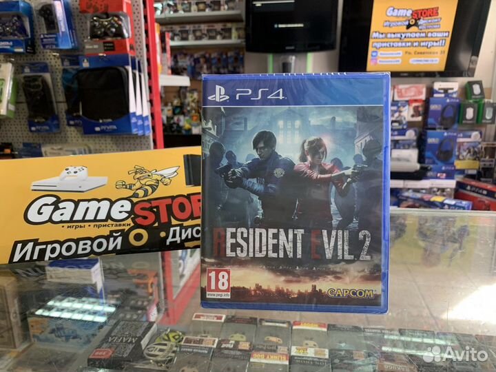 Resident Evil 2 Remake PS4 новая