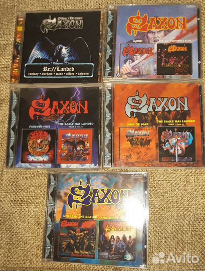 Saxon диски 12 cd