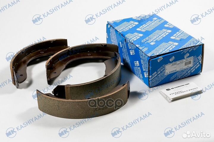 Колодки тормозные барабанные K4402 MK kashiyama