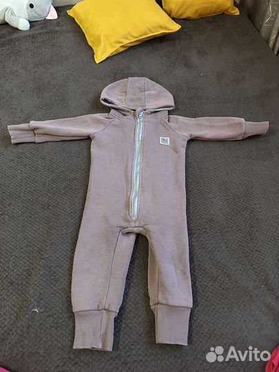 Худи + комбинезон на флисовой подкладке