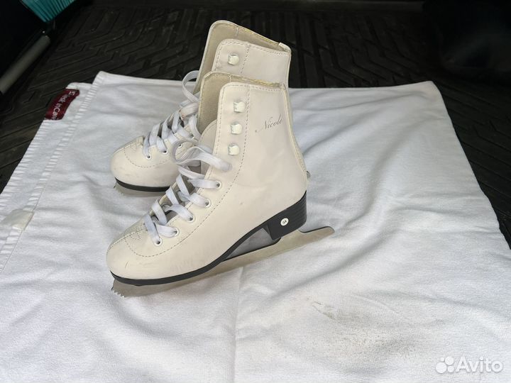 Коньки фигурные детские 34 размер