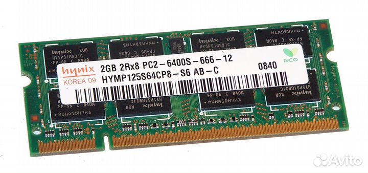 Модуль памяти для ноутбука DDR2 2 GB