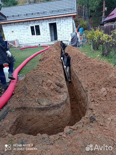 Копка траншей г.о Бронницы