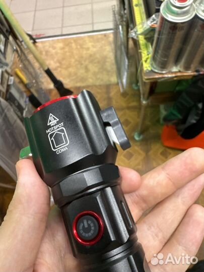 Фонарик PM10-TG со стропорезом и стеклобоем