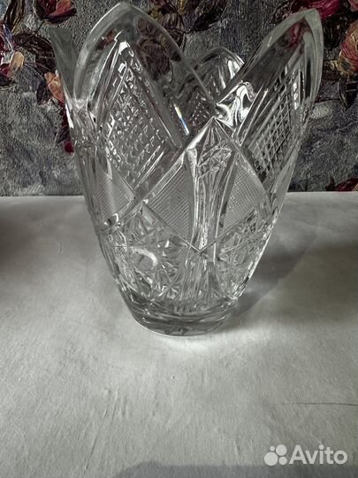 Ваза хрустальная СССР