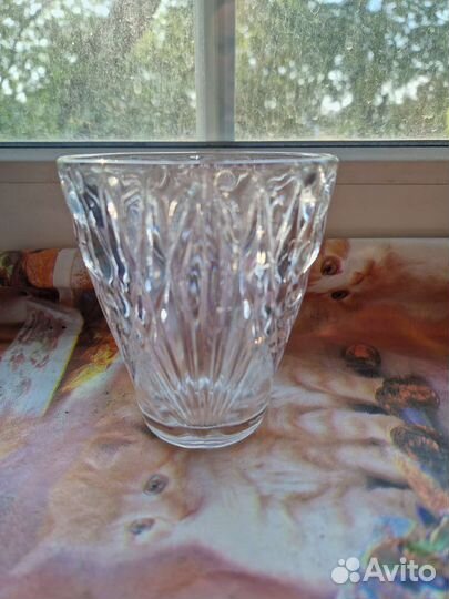 Ваза для цветов СССР керамика хрусталь стекло