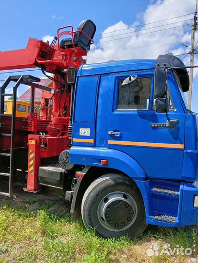 КамАЗ 65117-N3 с КМУ, 2011