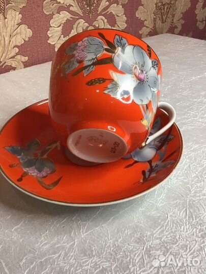 Чайная пара гигант арановка Мальва