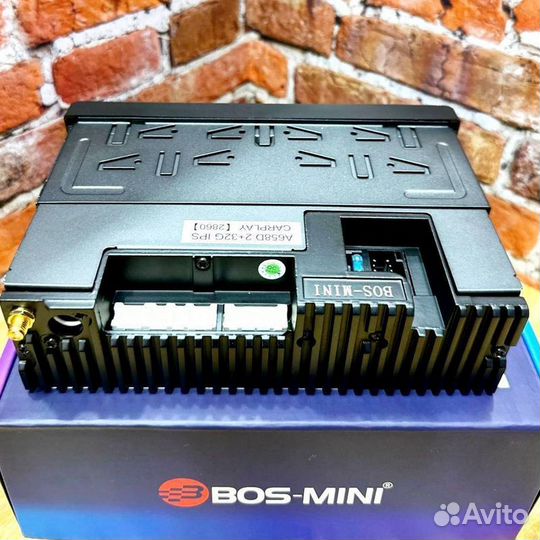 Магнитола 1din Bos-Mini A658D 2/32 Новая