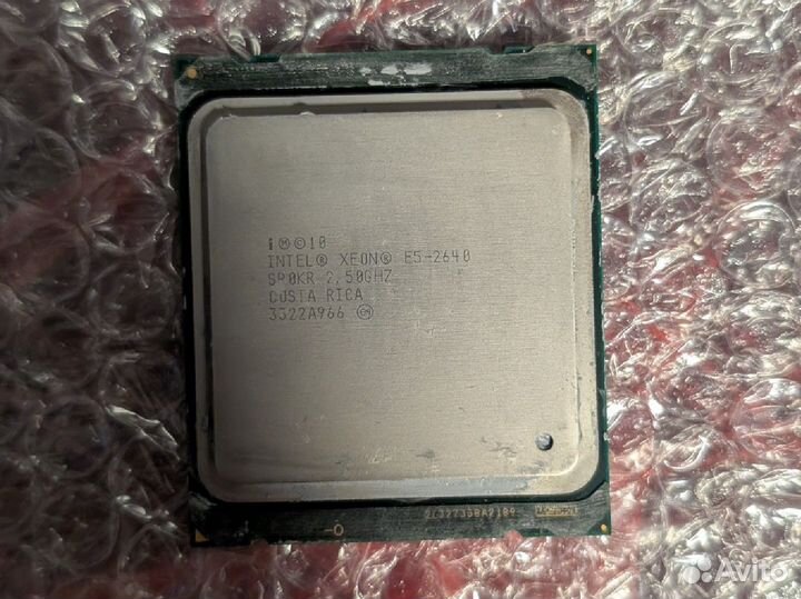 Процессор Intel xeon e5 2640