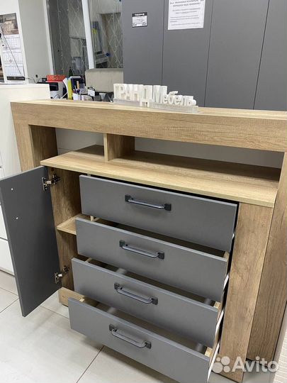 Комод прима км 17 графит