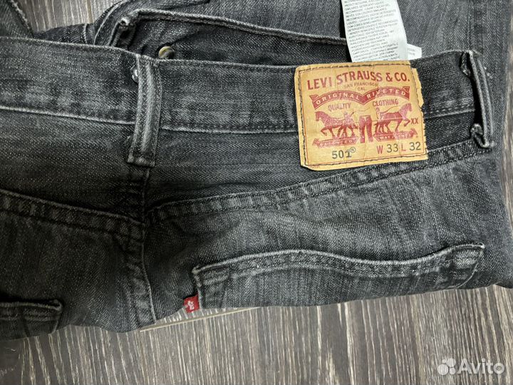 Джинсы levis 501 32 33