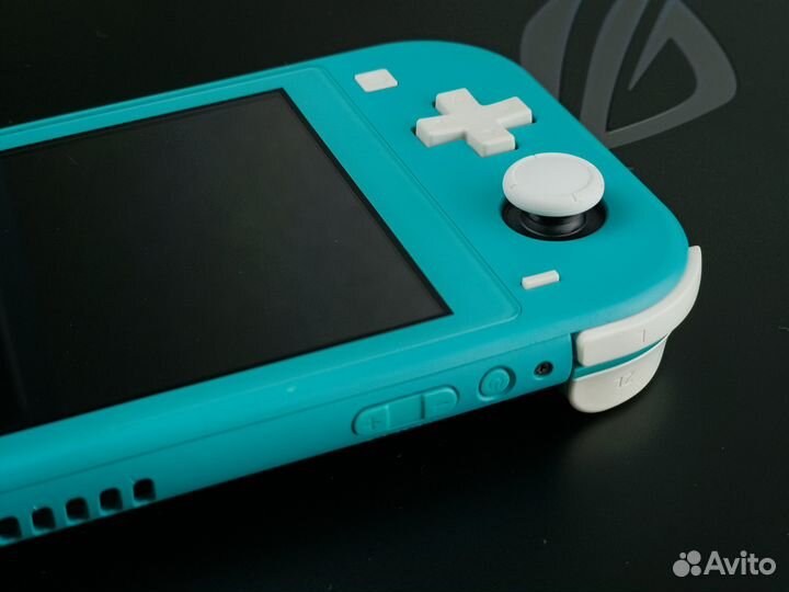 Nintendo Switch Lite Чип Прошитая Б/у бирюзовый