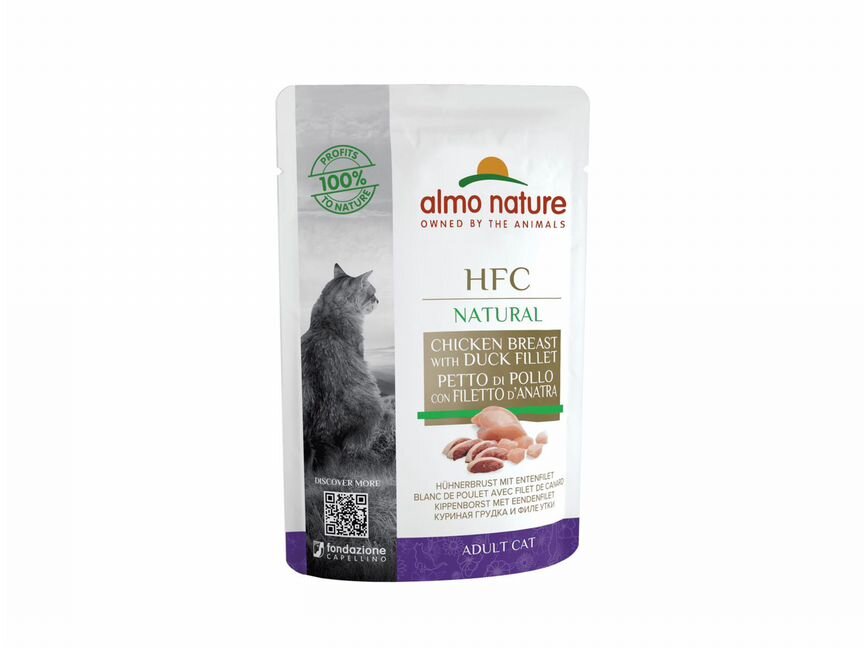 Almo Nature консервы hFC Natural паучи для кошек "