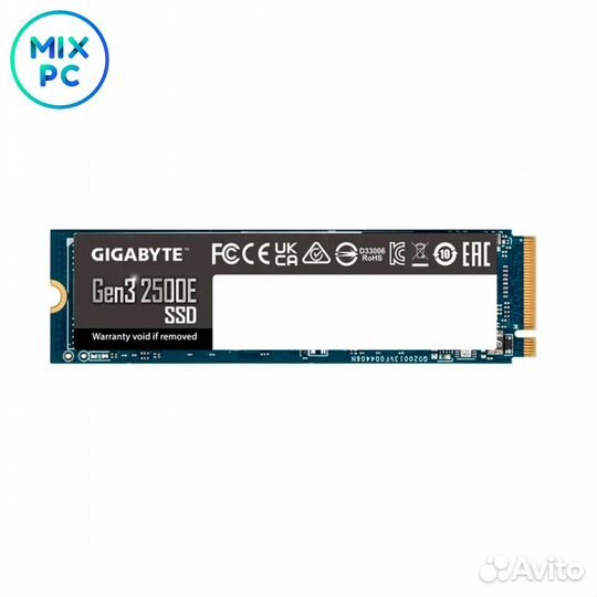 Накопитель SSD M.2 1TB Gigabyte 2500E G325E1TB