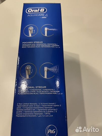 Новый ирригатор oral-b aquacare 4