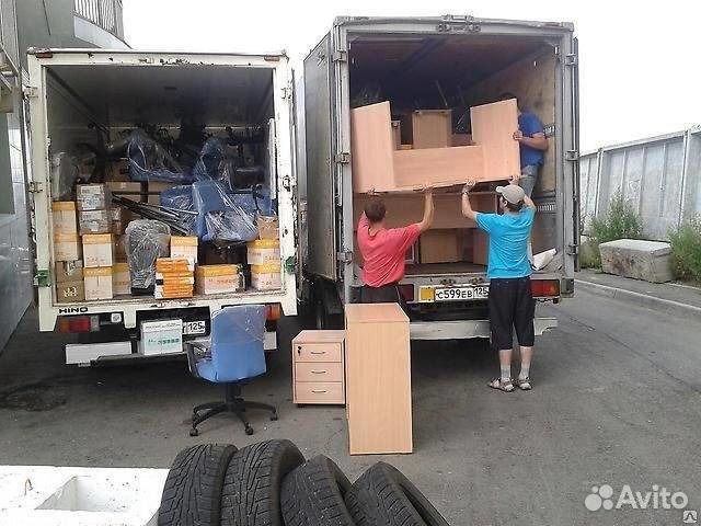 Перевозки-переезды. Фургоны+грузчики по Дв-региону