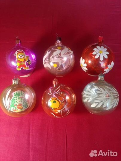 Елочные игрушки СССР