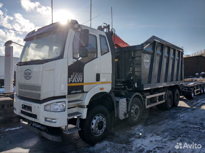 FAW J6 CA3310 с КМУ, 2024