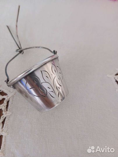 Ситичко, вилочки серебро, тройка ГДР