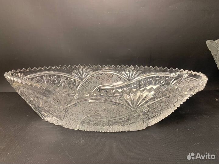 Хрустальные вазы и блюда Дятьково, Чехия