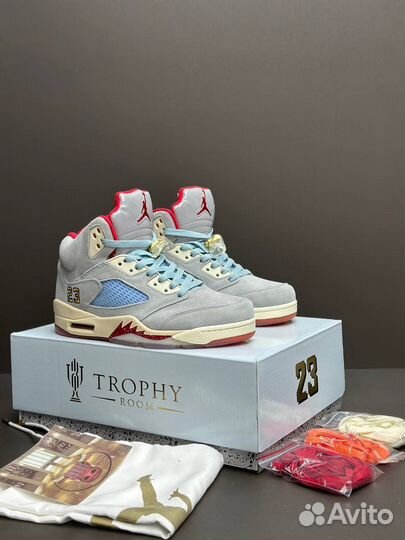 Nike Trophy Room x Air Jordan 5 Retro Ice Blue