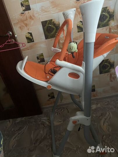 Стульчик-качели для кормления babyton