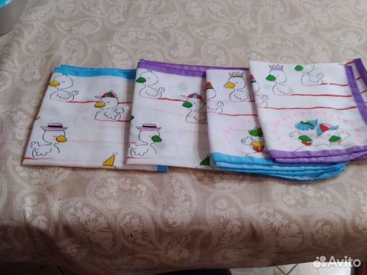 Носовые платочки детские
