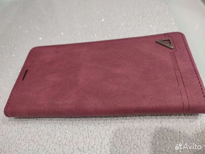 Чехол для телефона Redmi Note 10 винного цвета