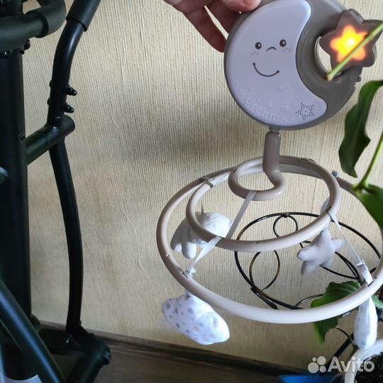 Музыкальный мобиль в кроватку, подарок погремушки