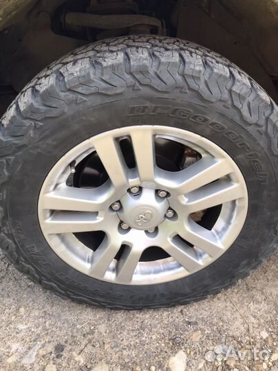 Колеса на Prado 150