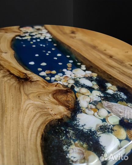 Журнальный стол из массива Вяза