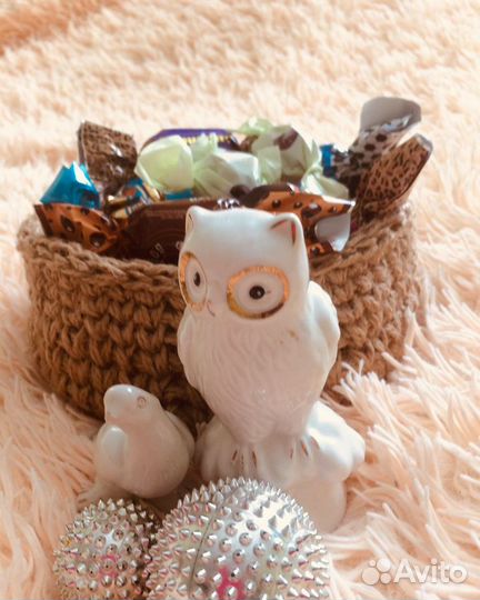 Корзинка из джута