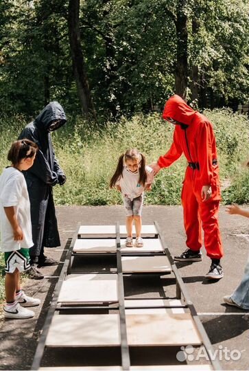 Игра в Кальмара. Квесты. Аниматоры Казань