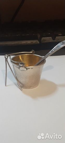 Ситечко для чая серебро СССР 875 проба
