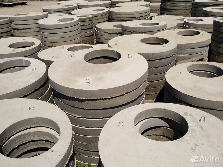 Бетонный септик стандарт 2х камерный под ключ