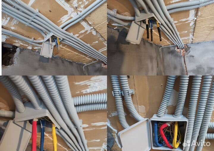 Электромонтажные работы, электрик