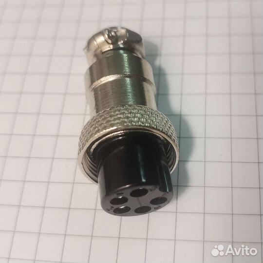 Gx16 на 5 пинов разьем для металлоискателя