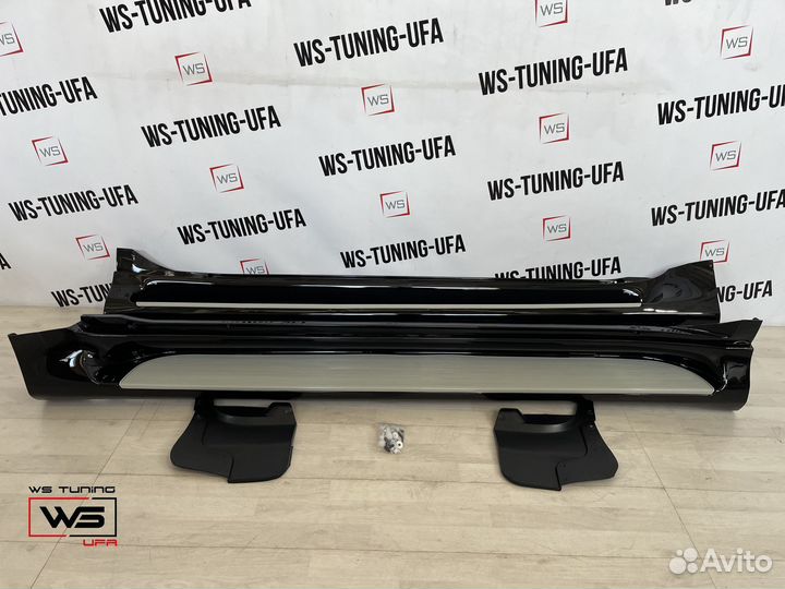 Подножки toyota land cruiser prado 150 09-21