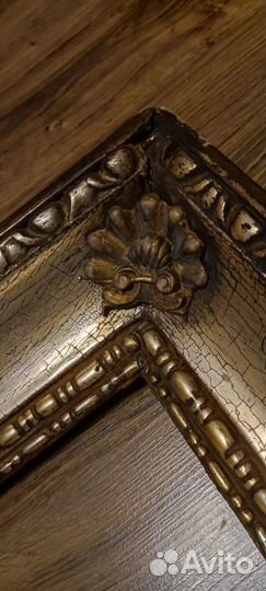 Икона картина рама старинная