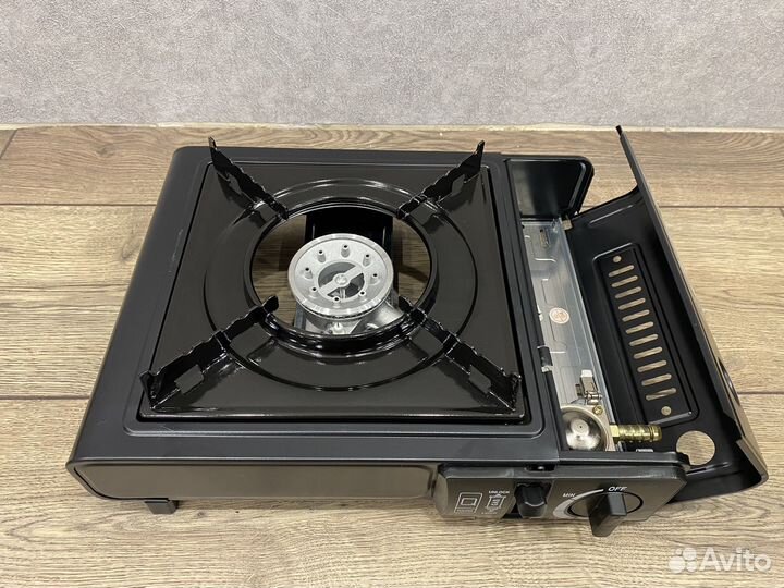 Портативная (туристическая) газовая плита в кейсе