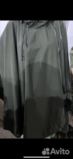 Дождевик пончо олива и др