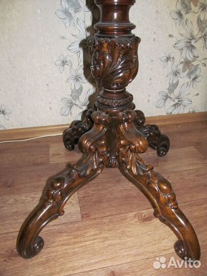 Стол раритет + стеклянный фотонегатив