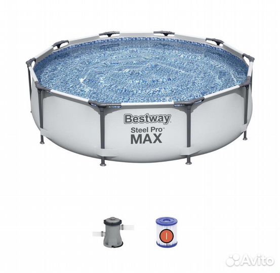 Каркасный бассейн 305х76см