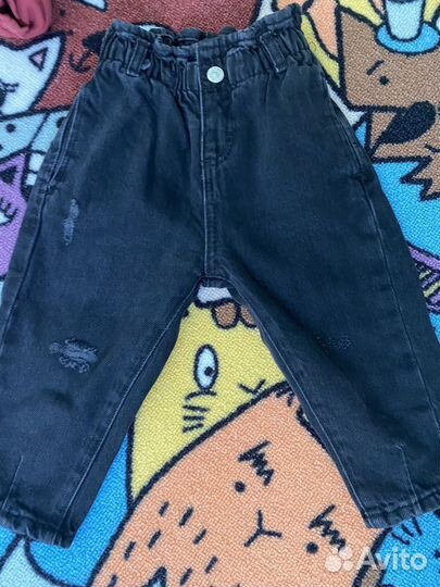 Джинсы детские zara 80
