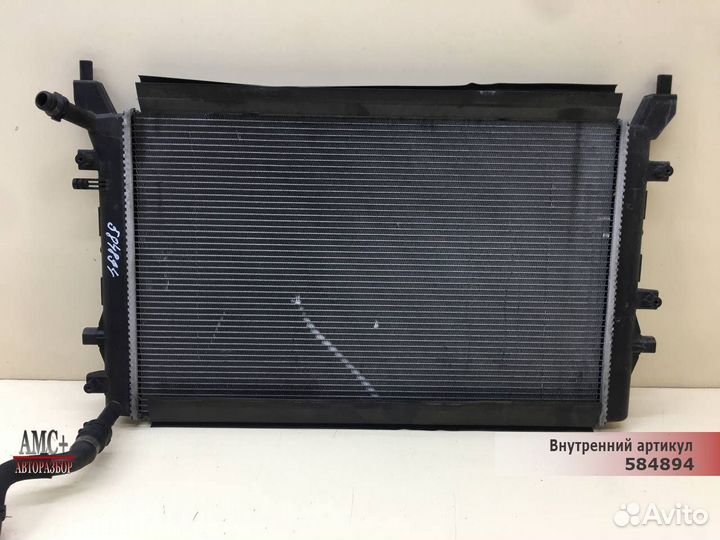 Радиатор охлаждения двигателя Volkswagen Jetta A6 2010-2019