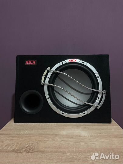 Активный сабвуфер kicx rx 301 bpa