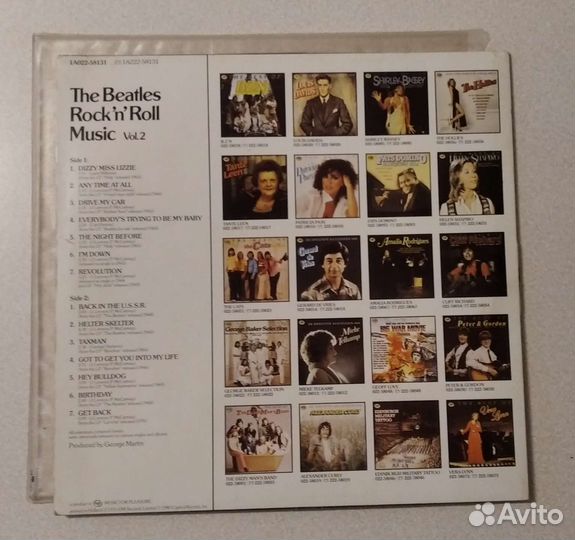 Винил The Beatles Rock-n-Roll Music volume 2